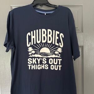 Chubbies Midnight Blue Graphic Tee